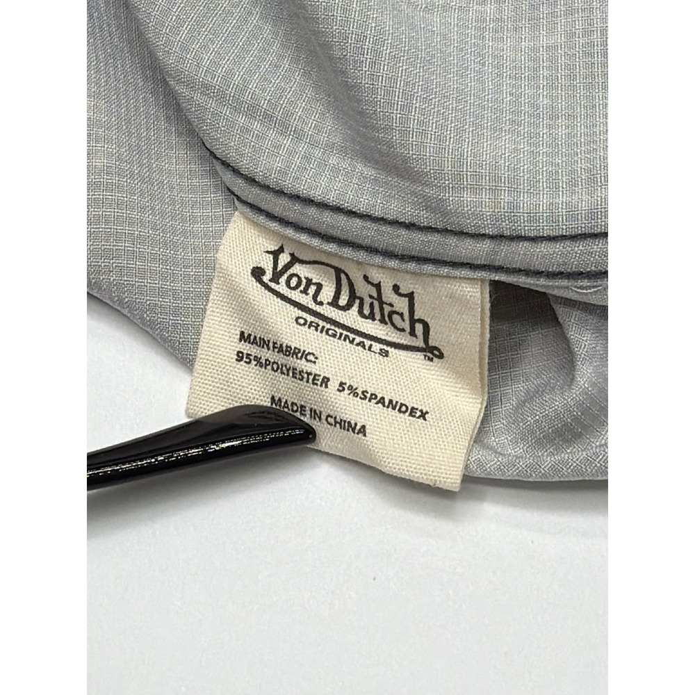 Von Dutch Mens Large Real Tree Camo Long Sleeve‎ Button Down Shirt Woodland - Picture 6 of 9